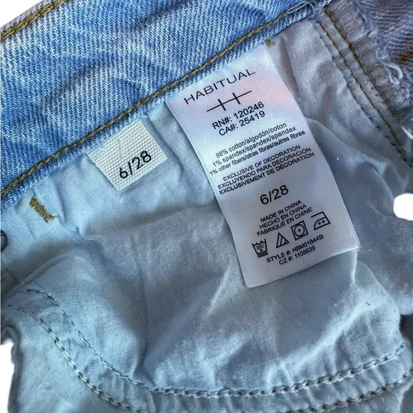 Habitual Light Blue Denim Wide-Leg Jeans - Picture 6 of 10